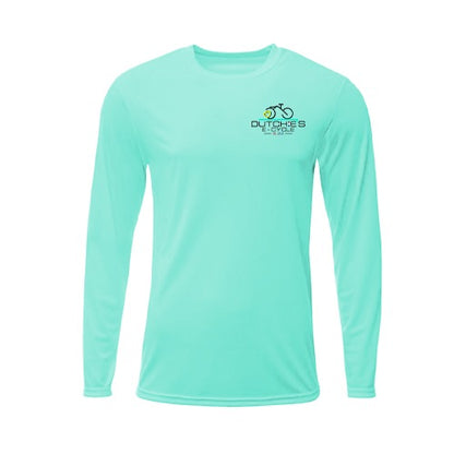 Mint Blue Long Sleeve Shirts